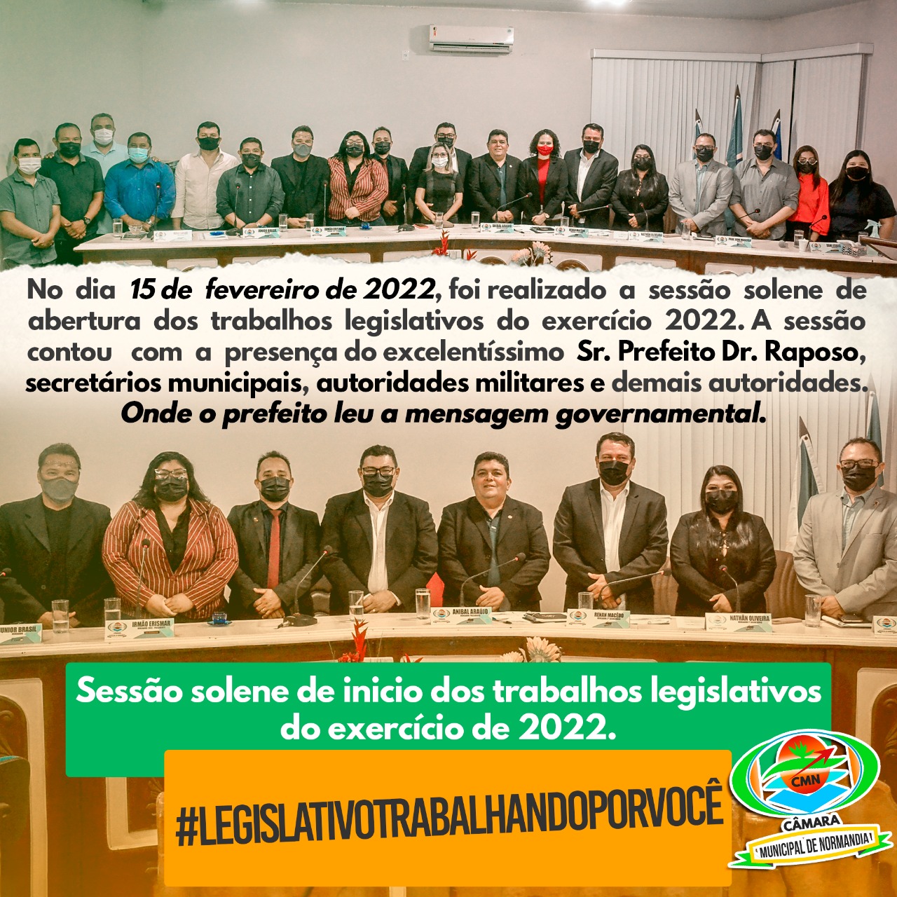 1º Sessão Solene 2022