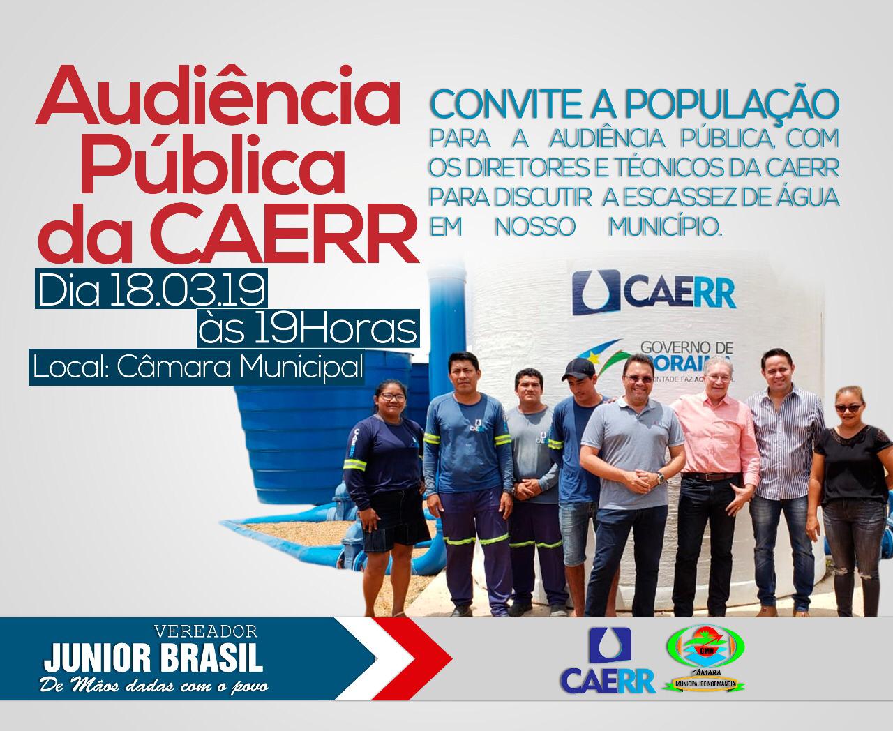 Audiência Pública da Caer 