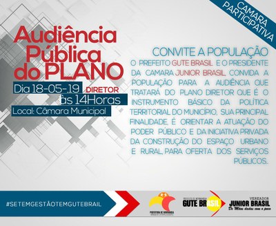 Audiência Pública do Plano