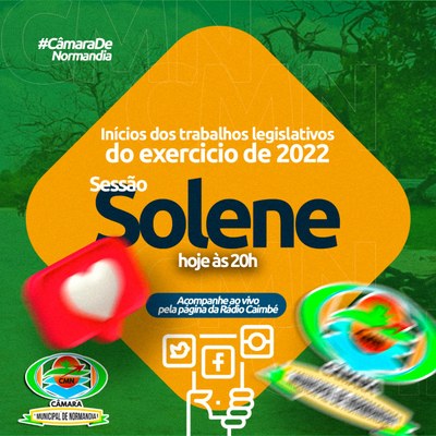 Inicio dos Trabalhos 2022