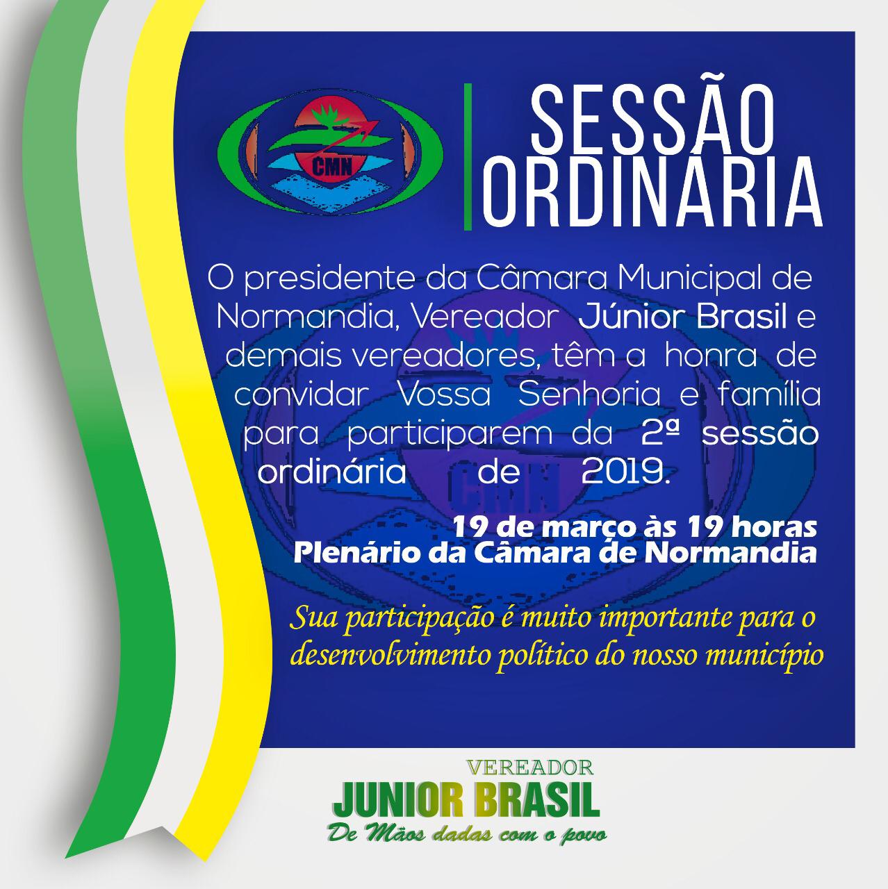 Segunda Sessão 2019