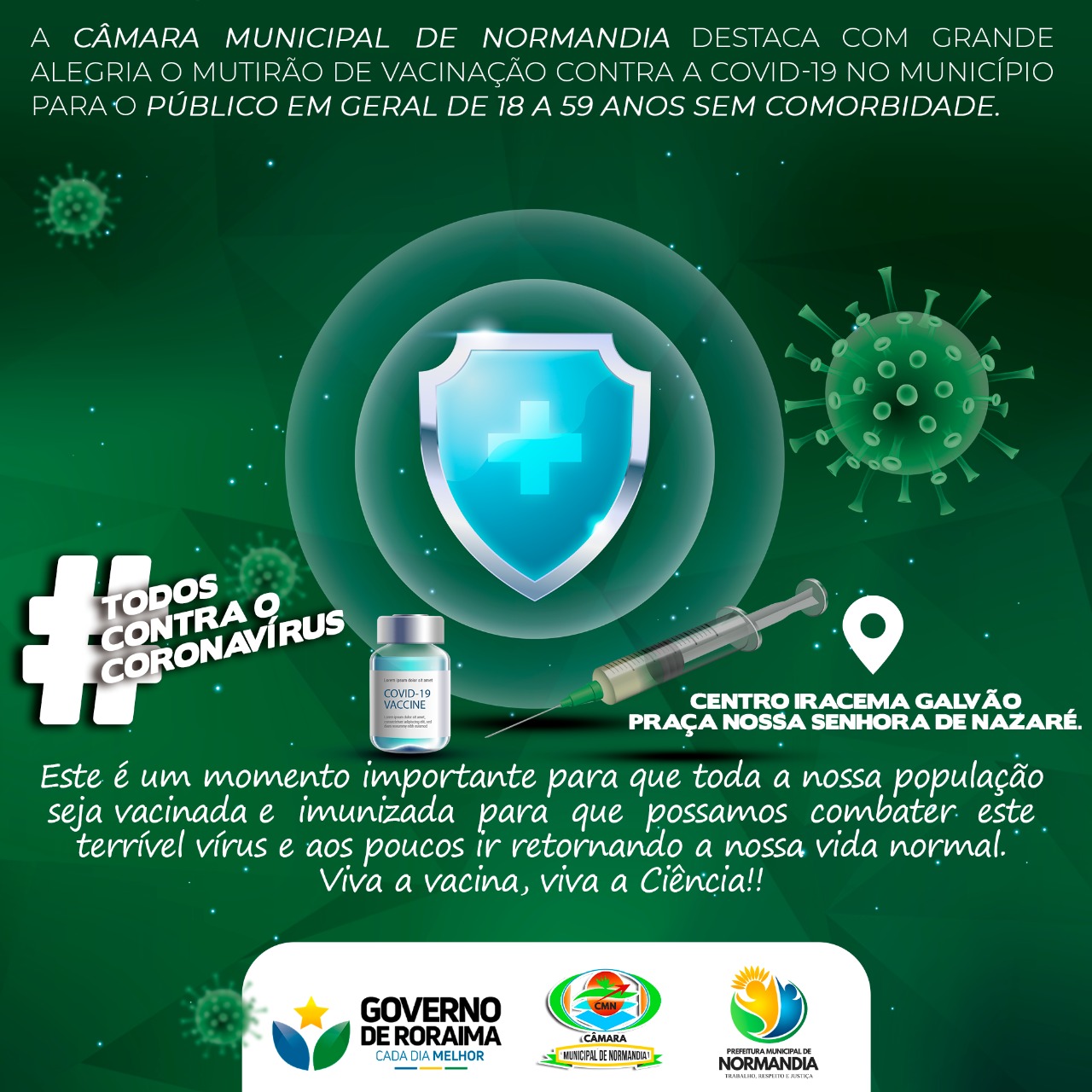 Todos contra o Corona Vírus